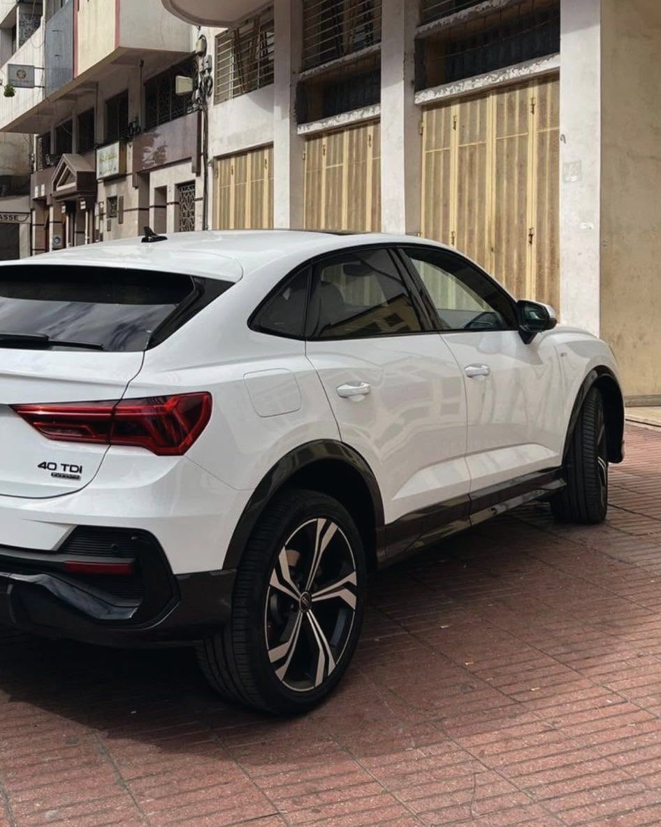 Audi Q3 Sportback photographiée par l’agence à Casablanca